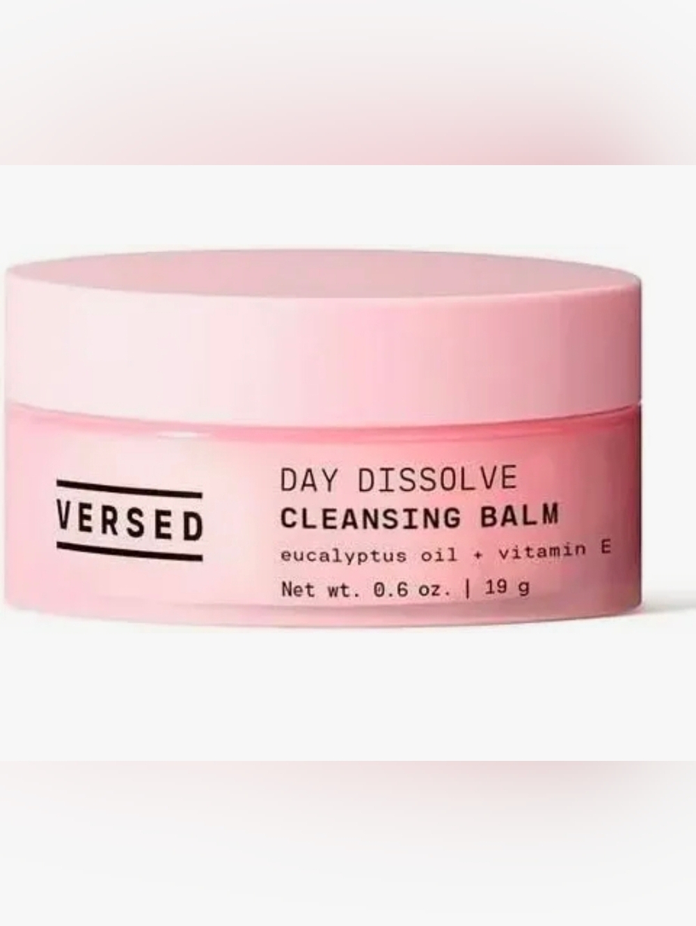 Versed Day Dissolve Cleansing Balm - Eucalyptus Oil + Vitamin E - 0.6oz